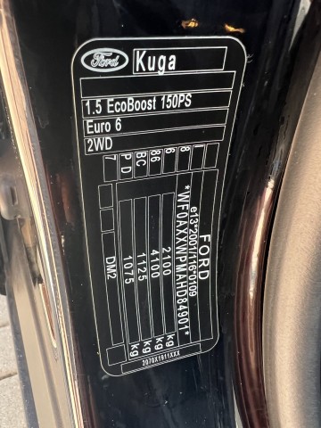 Ford Kuga 2017r. bezwypadkowy 1.5 benzyna 150 KM