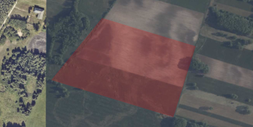 Młyny Piekarskie gm.Dobra-działka rolna na sprzedaż 6,2374ha