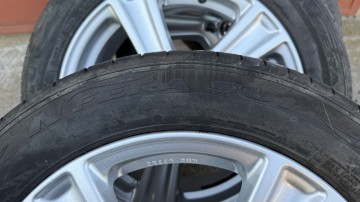 Koła aluminiowe 17 cali 5x105 opony  Nexen 215/55 R17 ET 42