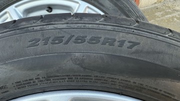 Koła aluminiowe 17 cali 5x105 opony  Nexen 215/55 R17 ET 42