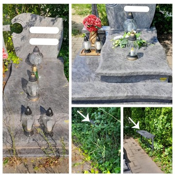 Uslugi porządkowania i czyszczenia nagrobków