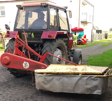 Kosiarka rotacyjna ZTR-165 Czeska - stan IDEALNY