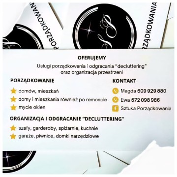 Porządkowanie i odgracanie oraz organizacja - Konin okolice