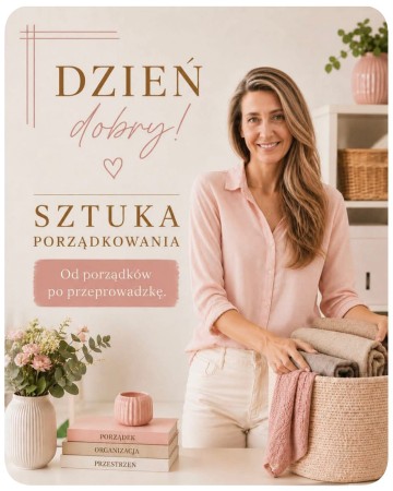Porządkowanie, decluttering, organizacja, przeprowadzki