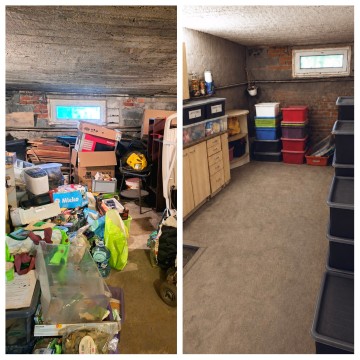 Porządkowanie, decluttering, organizacja, przeprowadzki