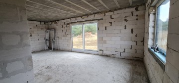 Dom w stanie surowym zamkniętym - Obrębizna, gm. Turek