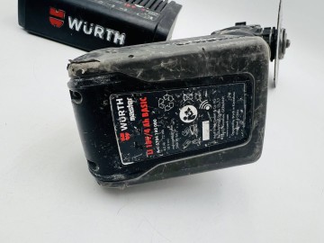 Szlifierka Wurth AWS 18-125 Compact M-Cube zestaw