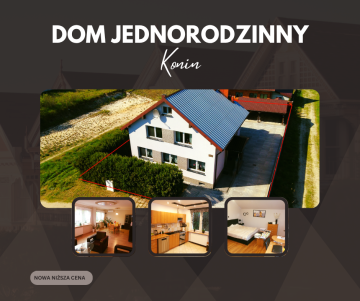 Nowa niższa cena &ndash; Dom jednorodzinny w Koninie