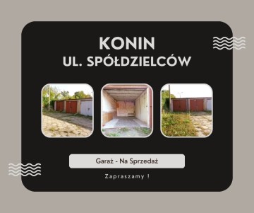 KONIN &ndash; SPRZEDAM GARAŻ