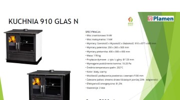 Kuchnie węglowe żeliwne PLAMEN