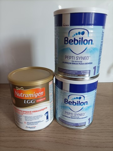 Mleko Bebilon 1 i Nutramigen 1