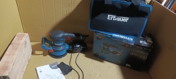 Szlifierka mimośrodowa erbauer 150 mm 450 w