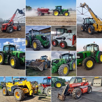 Wypożyczalnia, wynajem ciągnik&oacute;w , ładowarek , maszyn budowl