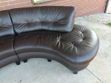 Sprzedam narożnik plus fotel ze sk&oacute;ry