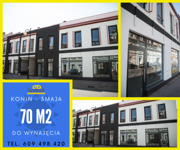 Do wynajęcia lokal  Konin 3-go Maja 70m2