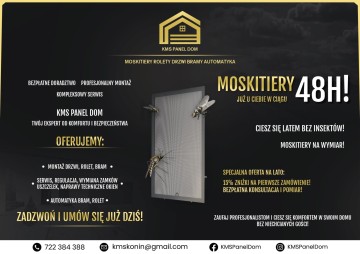 Moskitiery okna balkonowe - Sprzedaż, Montaż i Serwis | KMS