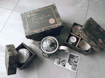 Zestaw do herbaty kolekcja Faustine od Table Passion