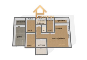 Na sprzedaż parterowy dom jednorodzinny w Węglewie gm.Golina