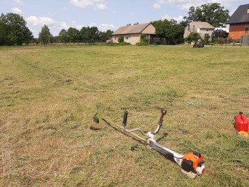 Usługa koszenia kosą spalinową