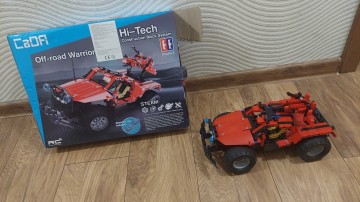 Klocki konstrukcyjne auto jeep 2w1 529 części