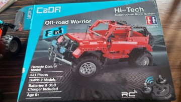 Klocki konstrukcyjne auto jeep 2w1 529 części