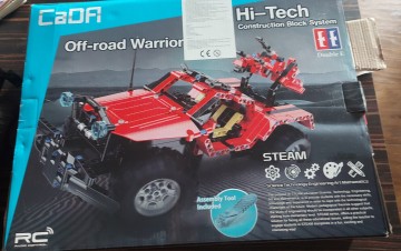 Klocki konstrukcyjne auto jeep 2w1 529 części