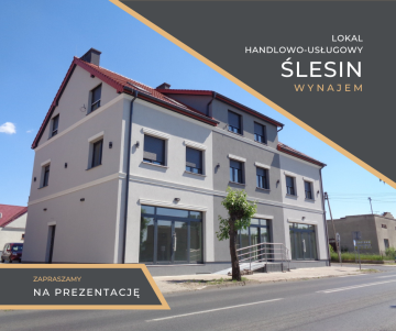 ŚLESIN &ndash; NOWE LOKALE BIUROWO/USŁUGOWE