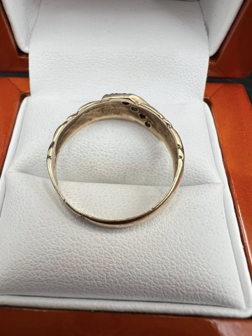 Złoty pierścionek  Pr&oacute;ba 585 Waga: 2.66 g