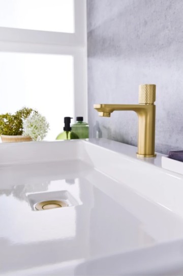 Bateria umywalkowa LIVARNO ZŁOTY. Nowa