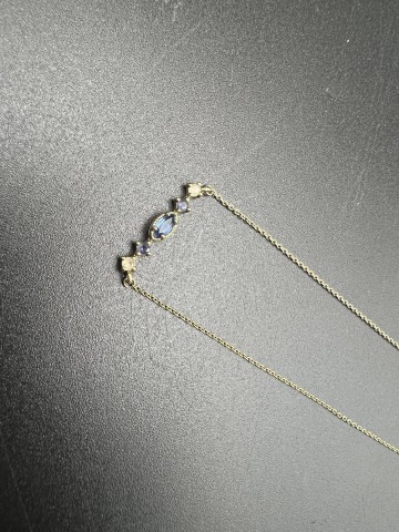 Złoty łańcuszek  Pr&oacute;ba 333 Waga: 1.52