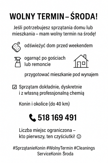 Sprzątanie Eco z olejkami aromaterapeutycznymy