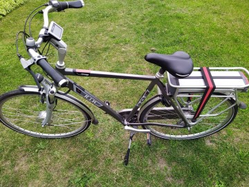 Rower elektryczny męski Rih omega 28 36v