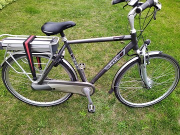 Rower elektryczny męski Rih omega 28 36v