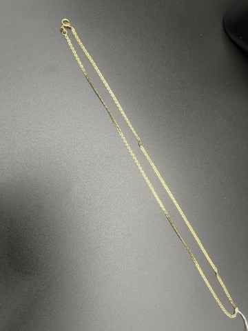 Złoty łańcuszek  Pr&oacute;ba 585 Waga: 2.44 g