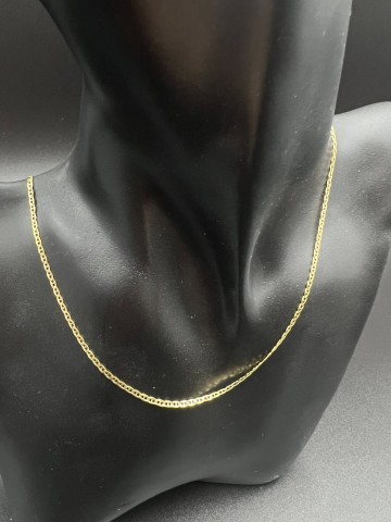 Złoty łańcuszek  Pr&oacute;ba 585 Waga: 2.44 g