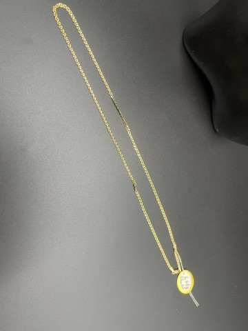 Złoty łańcuszek  Pr&oacute;ba 585 Waga: 6.68 g