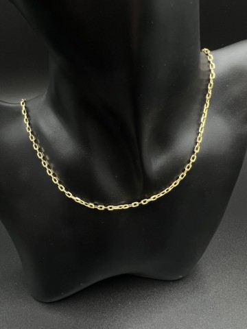 Złoty łańcuszek  Pr&oacute;ba 585 Waga: 9.11 g