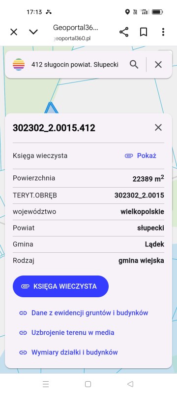 ŁĄKA !!! Sprzedam łąkę gm. Lądek