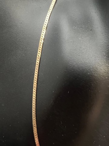 Złoty łańcuszek  Pr&oacute;ba 585 Waga: 3.62 g