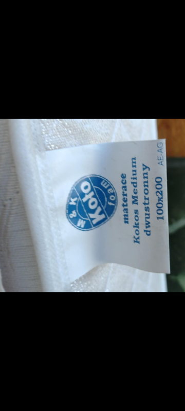 ŁÓŻKO SOSNOWE 209X107