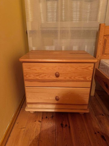 ŁÓŻKO SOSNOWE 209X107