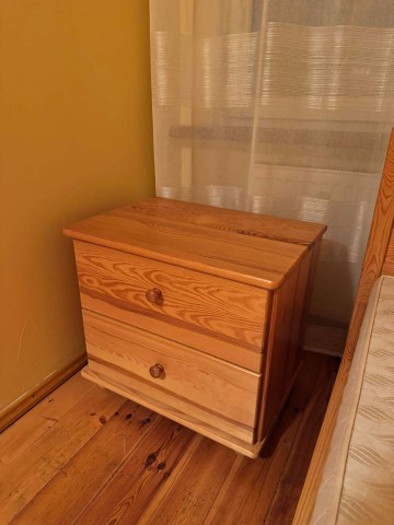 ŁÓŻKO SOSNOWE 209X107