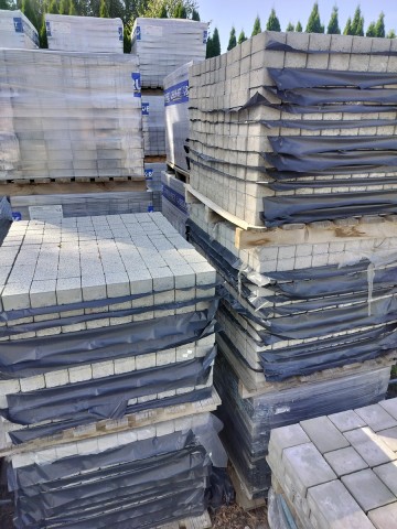 KOSTKA 6cm LOGO kolor sjenit BRUK-BET