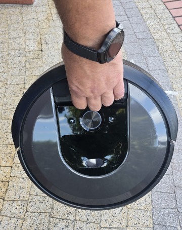 Robot sprzątający iRobot Roomba i7+ srebrny/szary