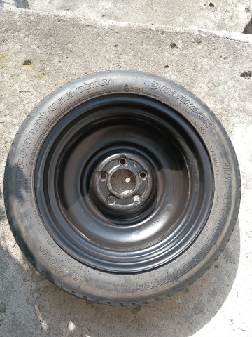 KOŁO DOJAZDOWE T125/80/D15