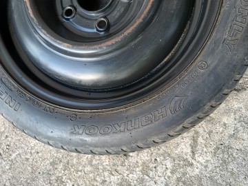 KOŁO DOJAZDOWE T125/80/D15