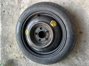 KOŁO DOJAZDOWE T125/80/D15