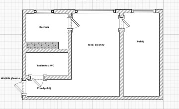 Mieszkanie w Koninie - parter