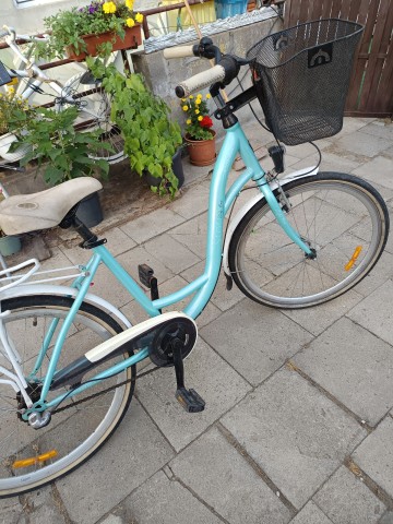 2 damki koła 26 3 biegowe koszyk z przodu