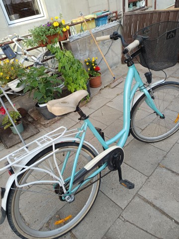 2 damki koła 26 3 biegowe koszyk z przodu